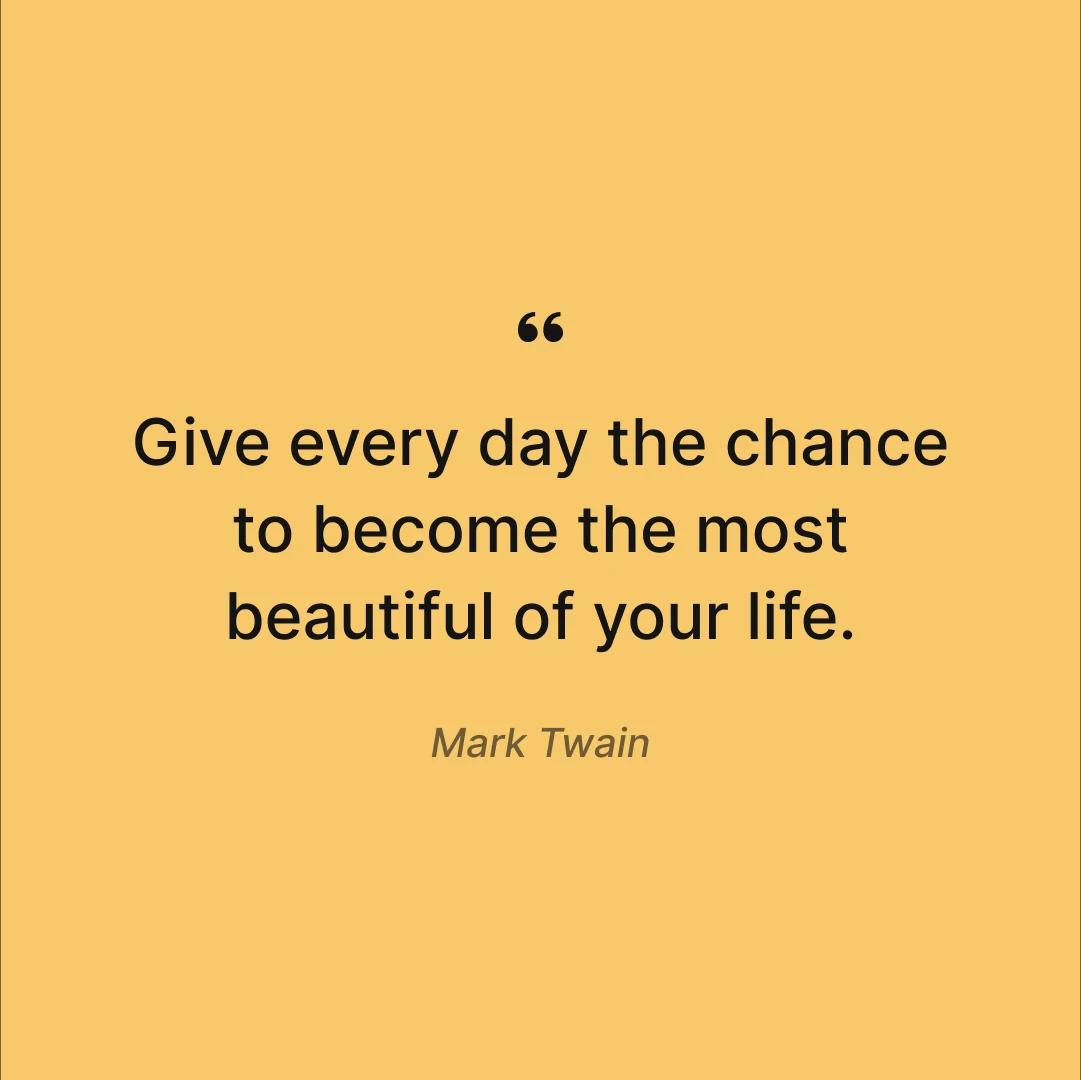 wellness wednesday quotes Mark Twain